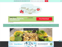 Tablet Screenshot of foodhuntress.com